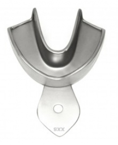 Impression Tray Solid With Rim #6 Lower Xxs